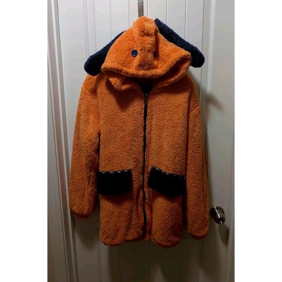 ANIME Kakegurui Figure Yomotsuki Runa Orange Rabbit Hoodie Jacket Fleece Size XL - Picture 7 of 7